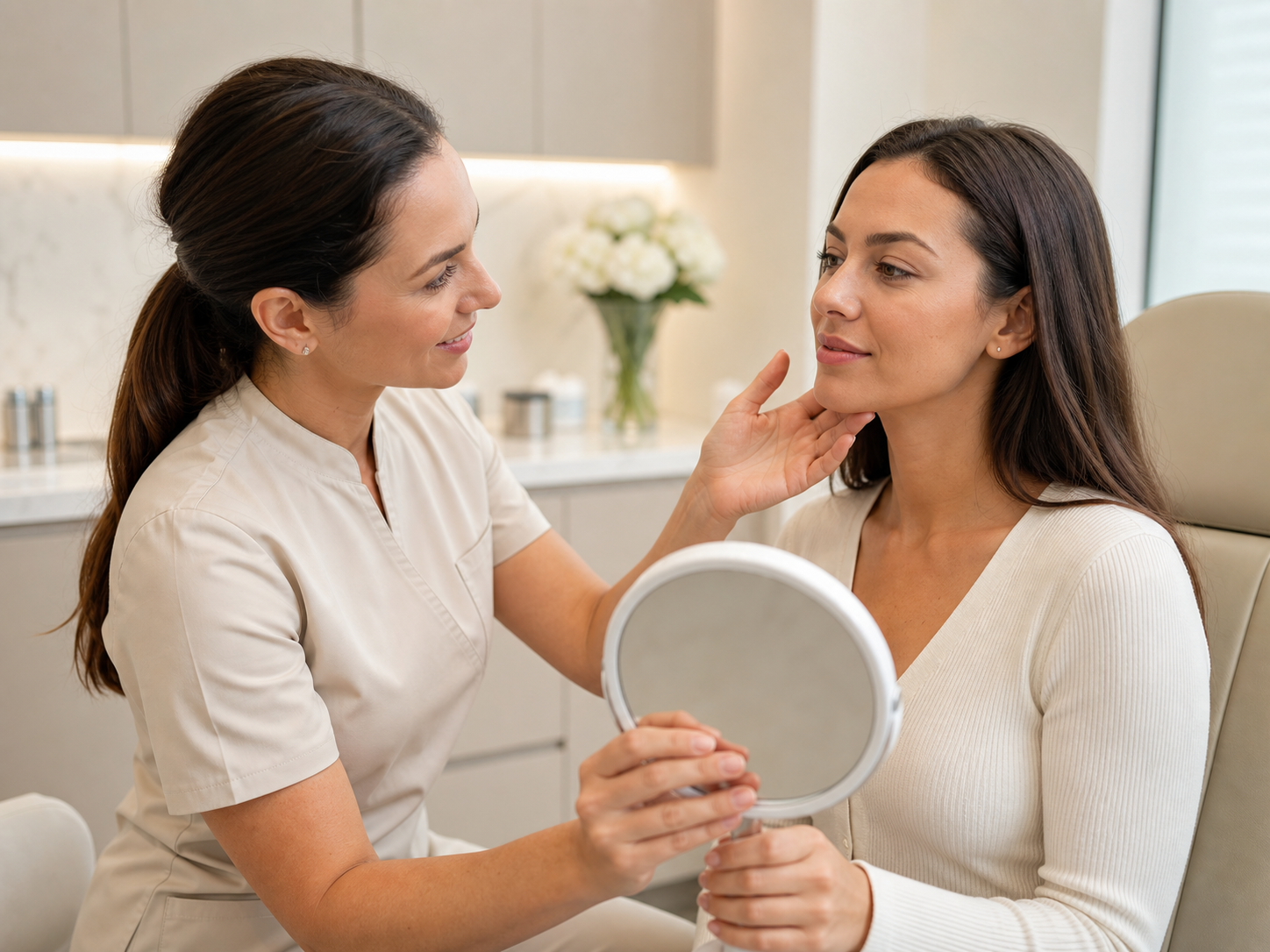 Consultation with clinic specialist