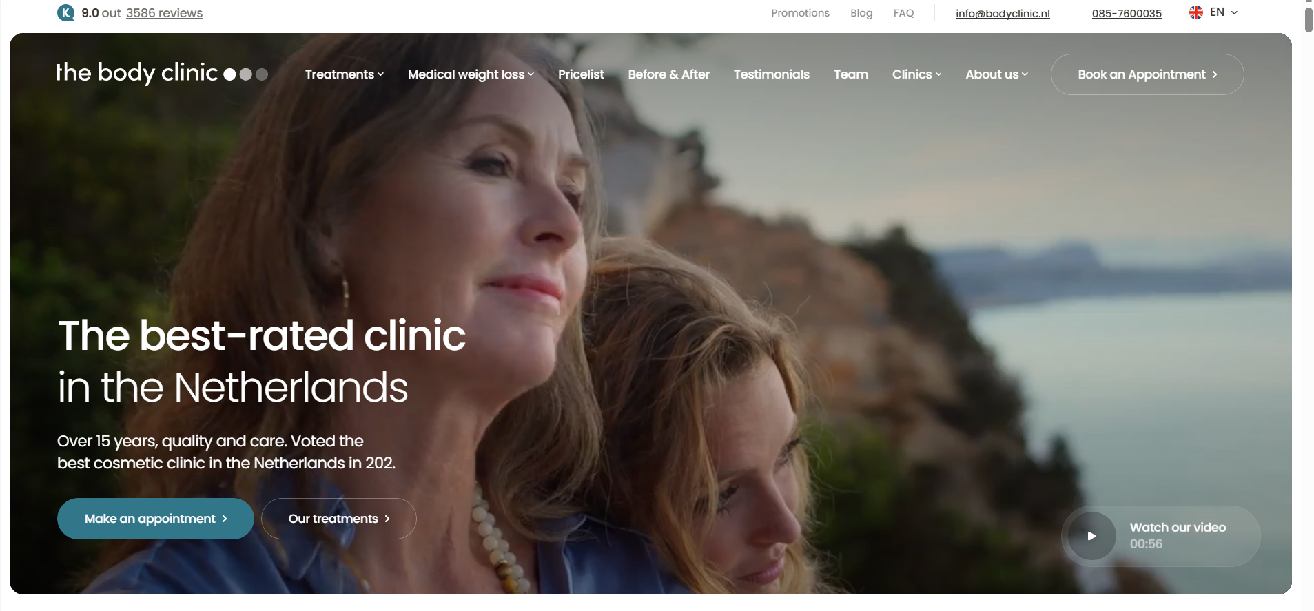 Brand video The Body Clinic